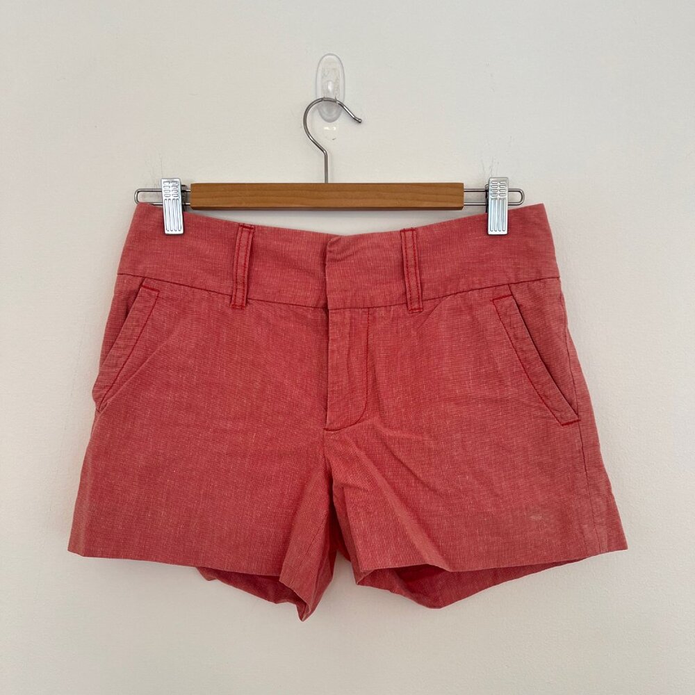 Marc by Marc Jacobs Coral Linen Blend Shorts - Size 4